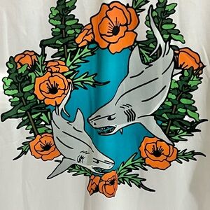 San Jose Sharks Women of Teal Shirsey SGA 3/2024 Hockey Jersey Shirt Size Medium